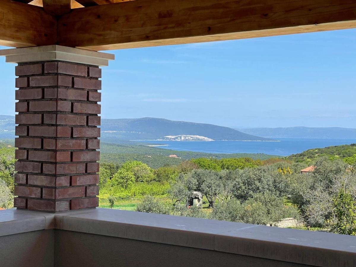 Moderne Istrische Steinvilla - 4 Sterne Mit Privatem, Beheizbaren Pool & Meerblick Kavran Exterior foto